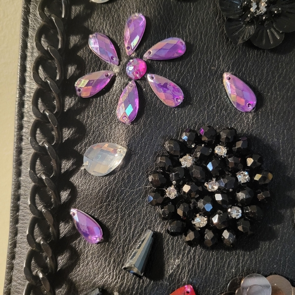 Gianni Bini Embellished Shoulder Bag - Picture 10 of 15